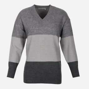 LADIES V NECK SWEATER