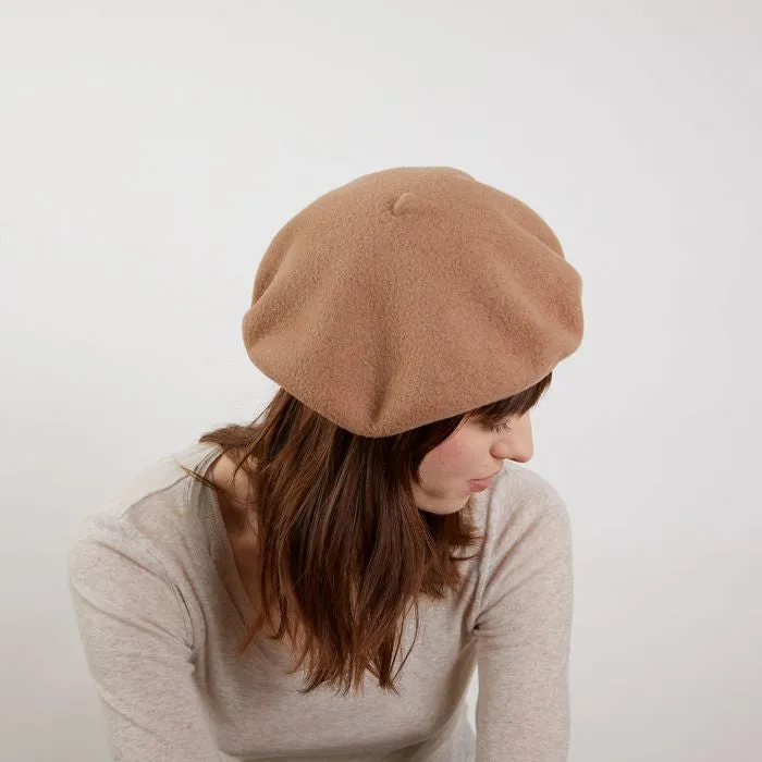 Laulhére Heritage L'Authentique Wool Beret - Camel