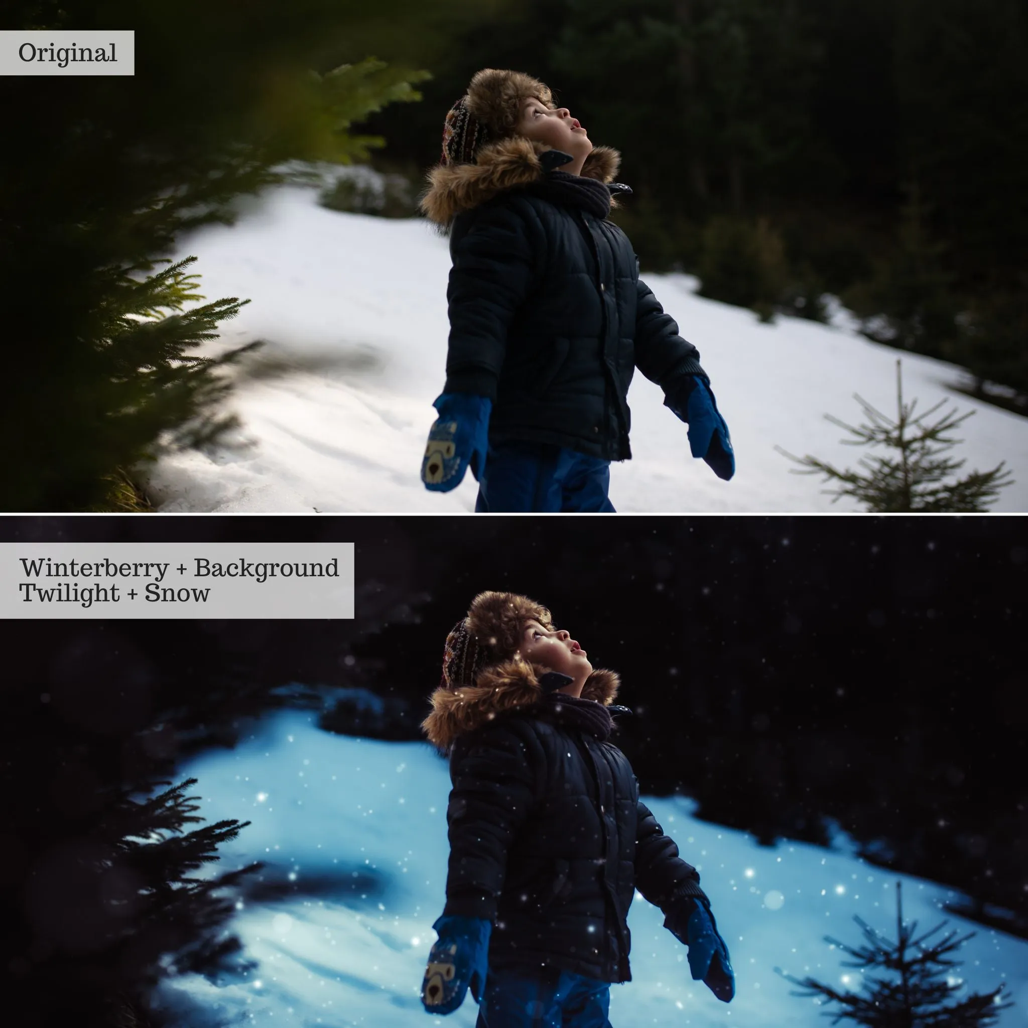 Let it Snow! 2.0 Winter Lightroom Presets & AI Tools – Desktop & Mobile