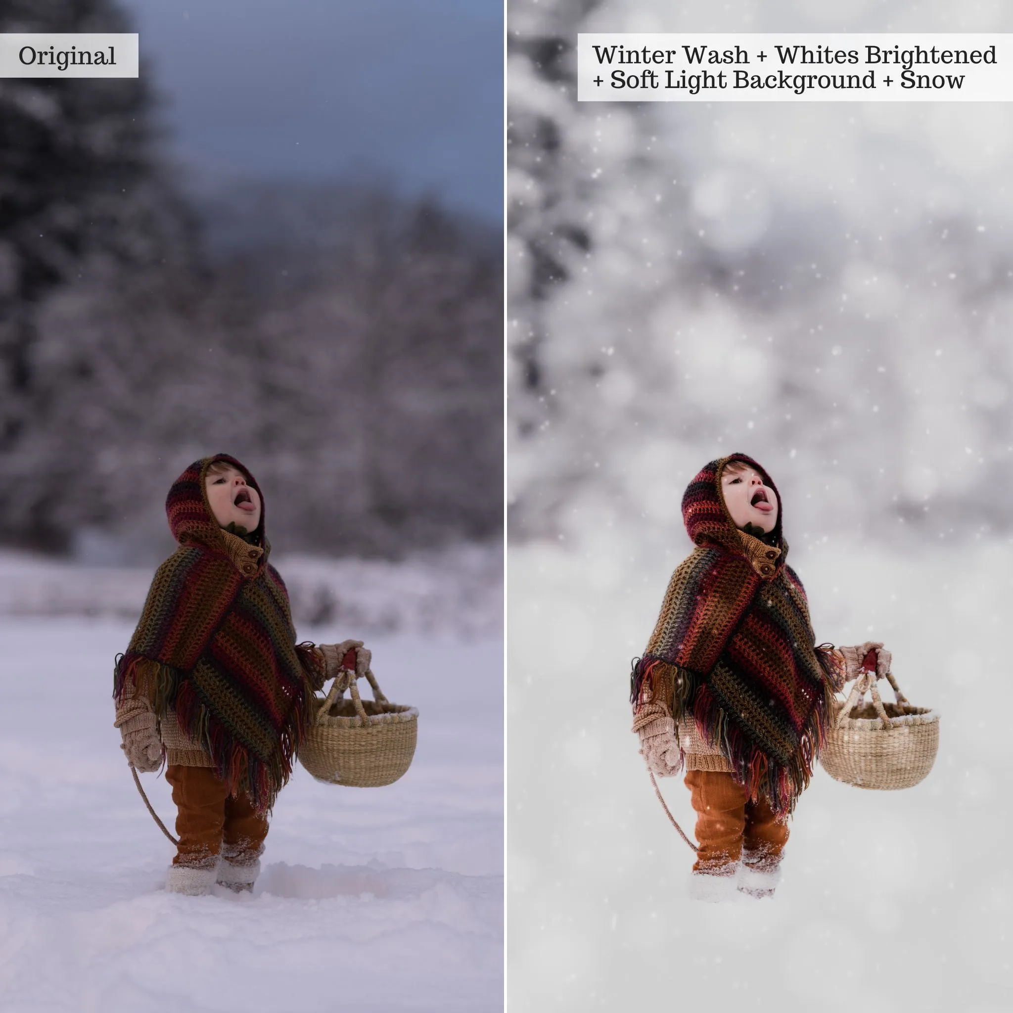 Let it Snow! 2.0 Winter Lightroom Presets & AI Tools – Desktop & Mobile