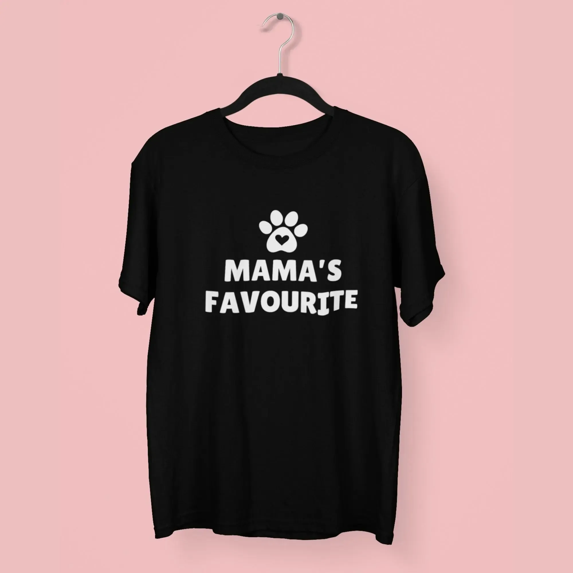 Mama's favourite Round Neck Half Sleeve Classic T-Shirt