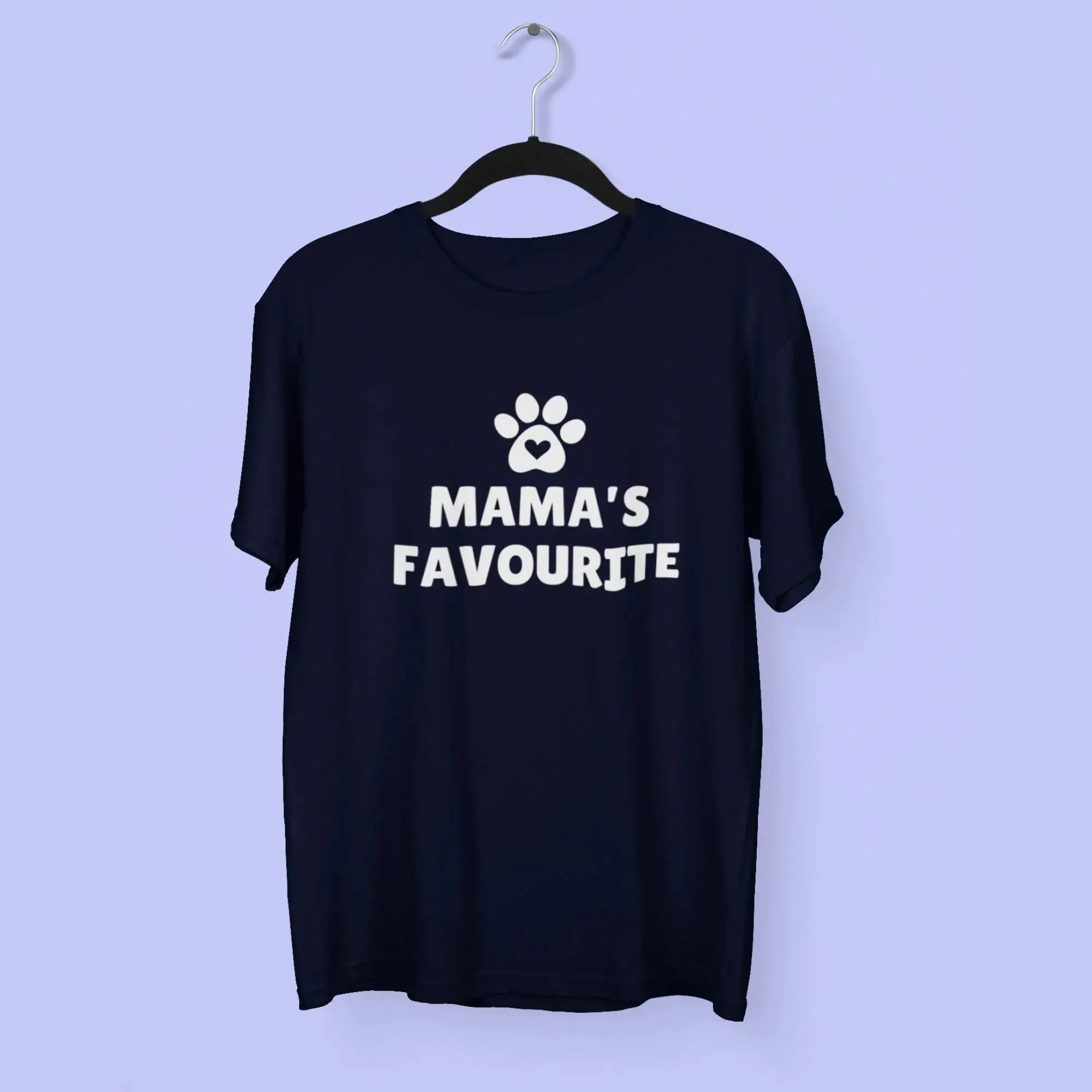 Mama's favourite Round Neck Half Sleeve Classic T-Shirt