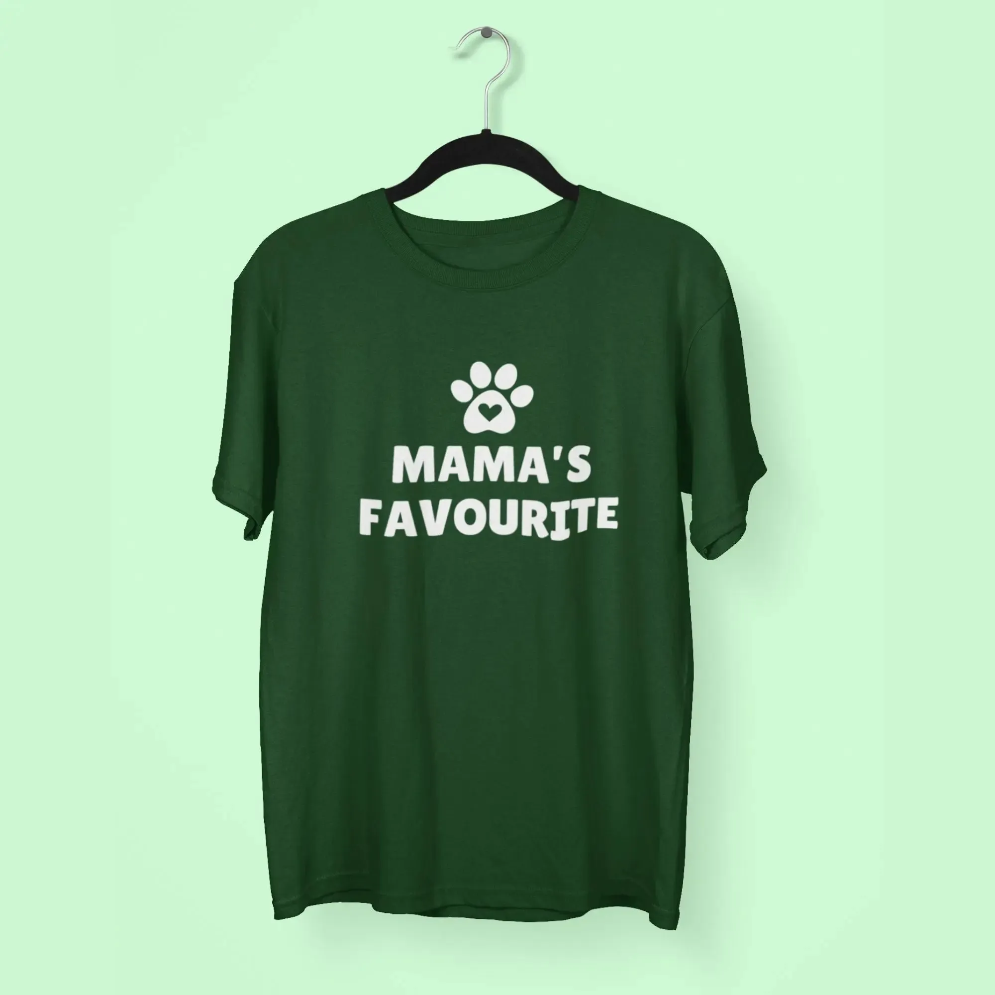 Mama's favourite Round Neck Half Sleeve Classic T-Shirt