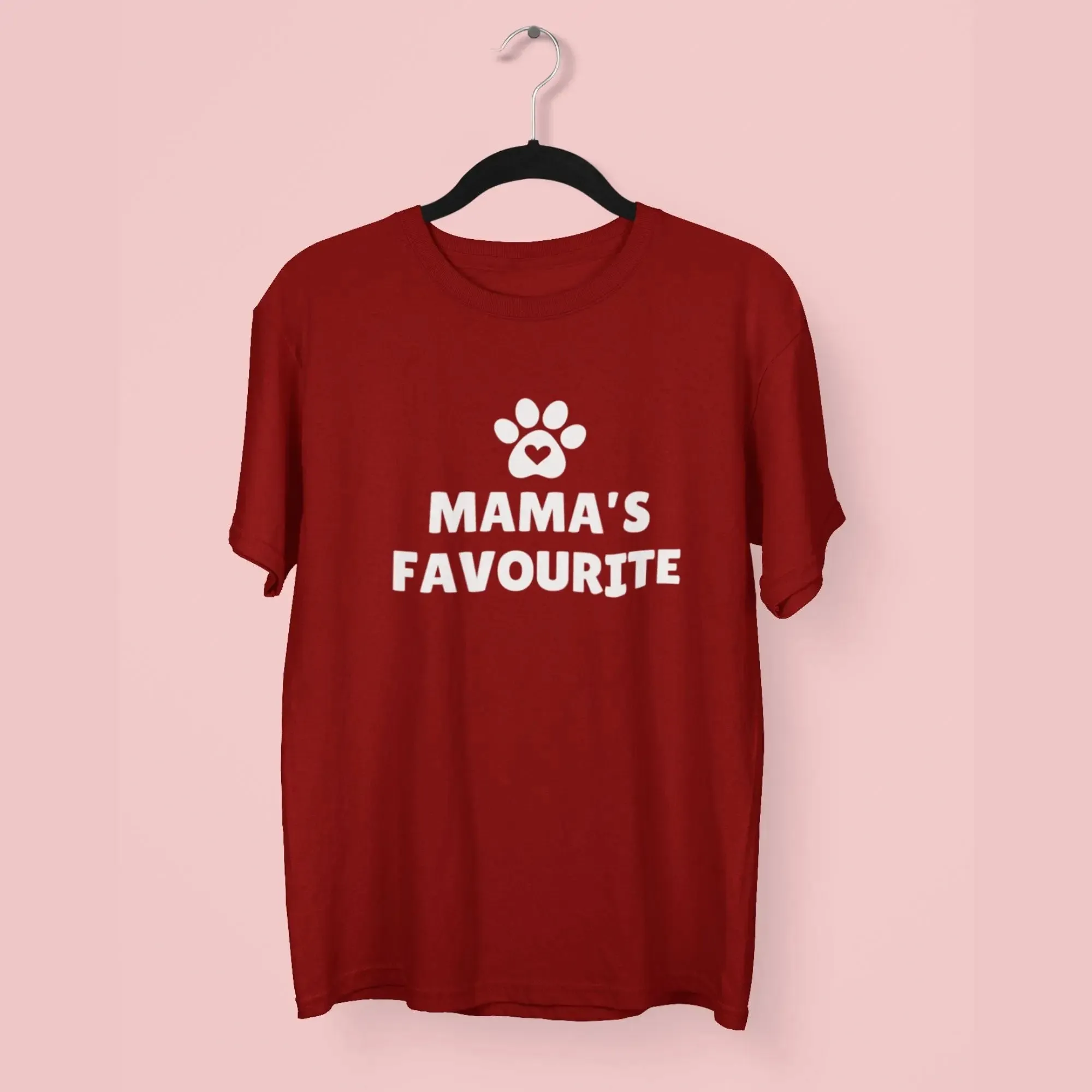 Mama's favourite Round Neck Half Sleeve Classic T-Shirt