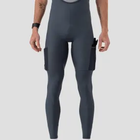 Men's Lightweight Cargo Bib Tight - Stone Blue