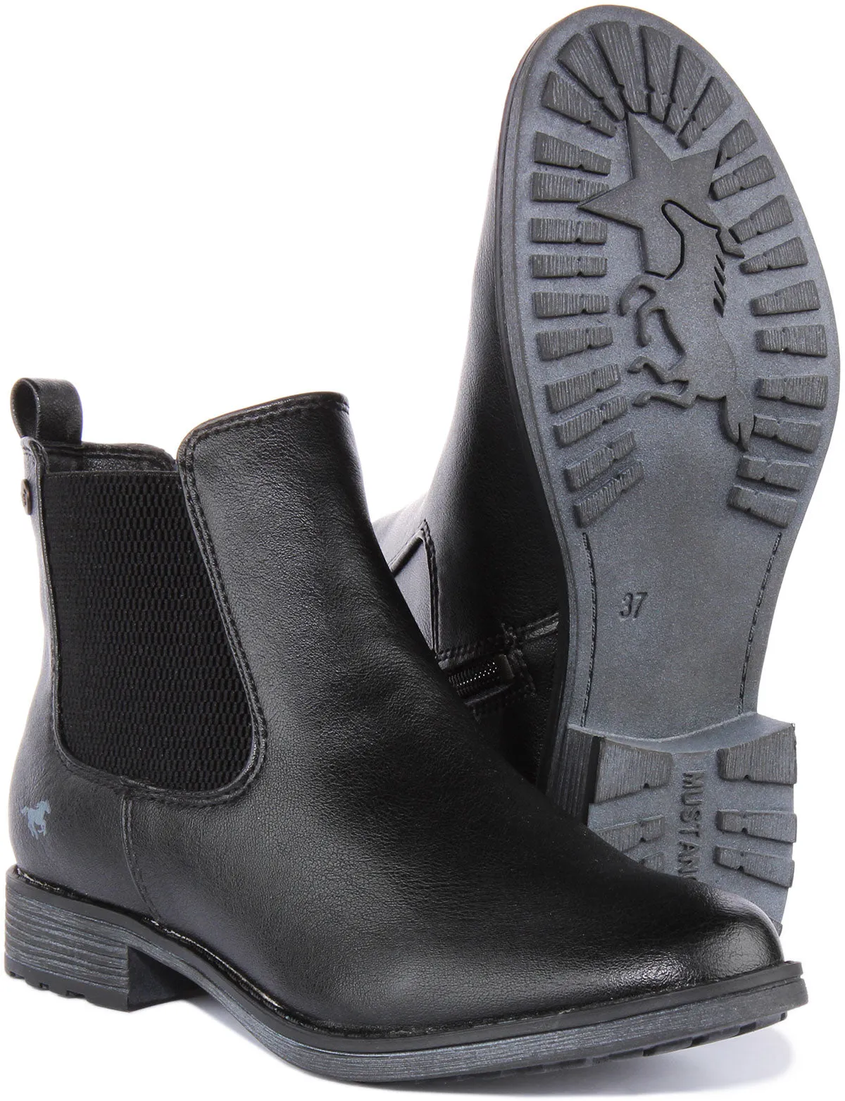 Mustang 1265-527 In Black For Women