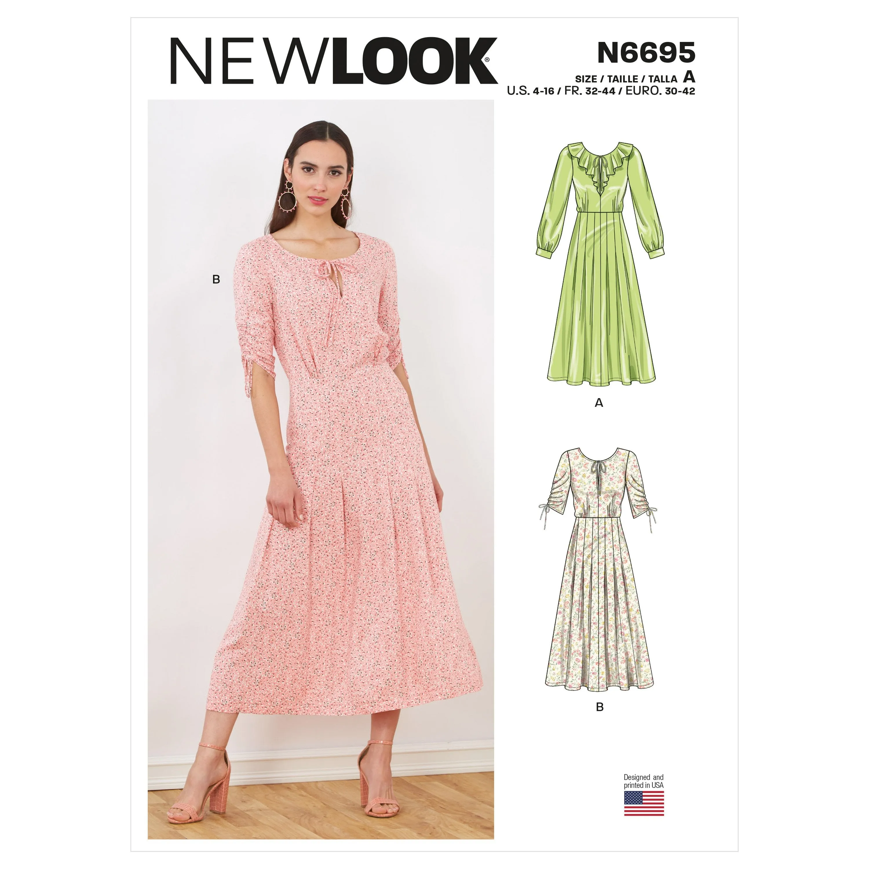 New Look Sewing Pattern 6695 Dresses