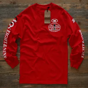 Offshore Imports L/S Tee Red