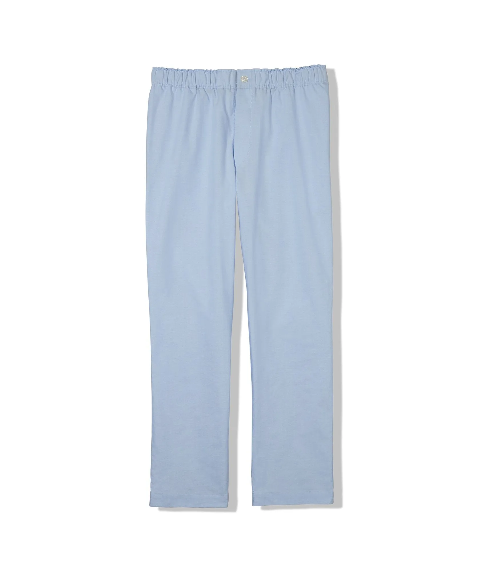 Oxford Light Blue Pajama Pant with Magnetic Closures