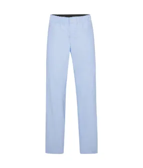 Oxford Light Blue Pajama Pant with Magnetic Closures