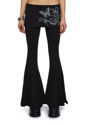 Passion Bloom Flare Pants