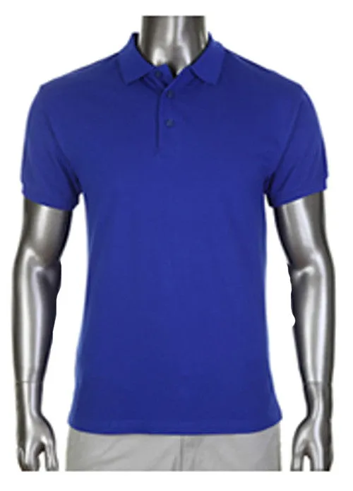 Pro Club Pique Polo Collar Royal Blue Shirt