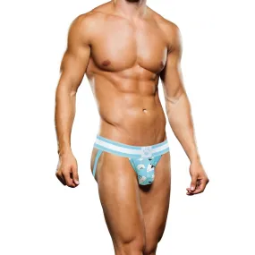 Prowler Winter Animals Jock Strap Blue White