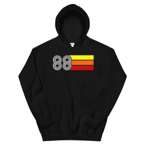 Retro Expo 1988 Men's Women's Unisex Hooded Sweatshirt