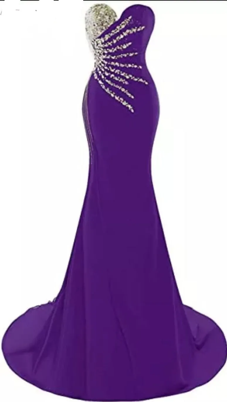 Sequin Mermaid Evening /prom Gown