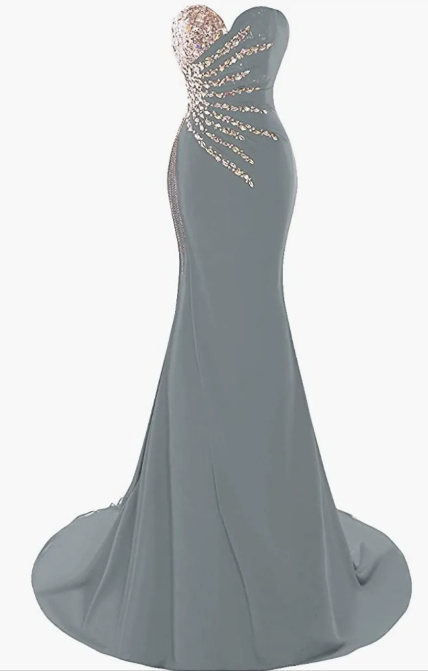 Sequin Mermaid Evening /prom Gown