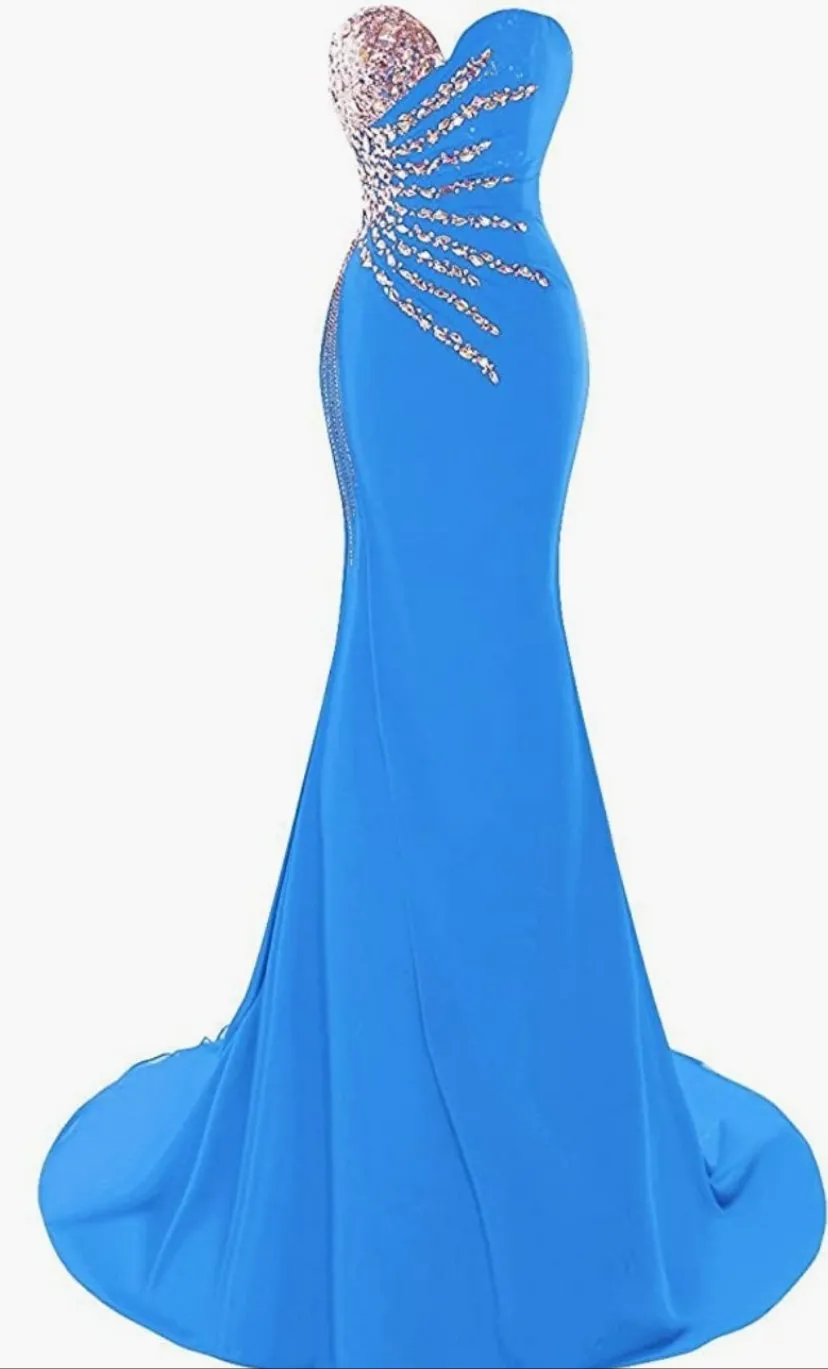 Sequin Mermaid Evening /prom Gown