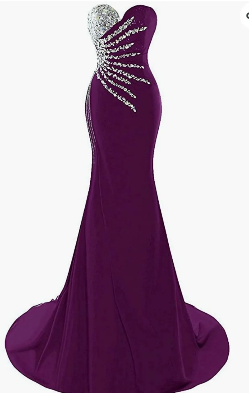 Sequin Mermaid Evening /prom Gown