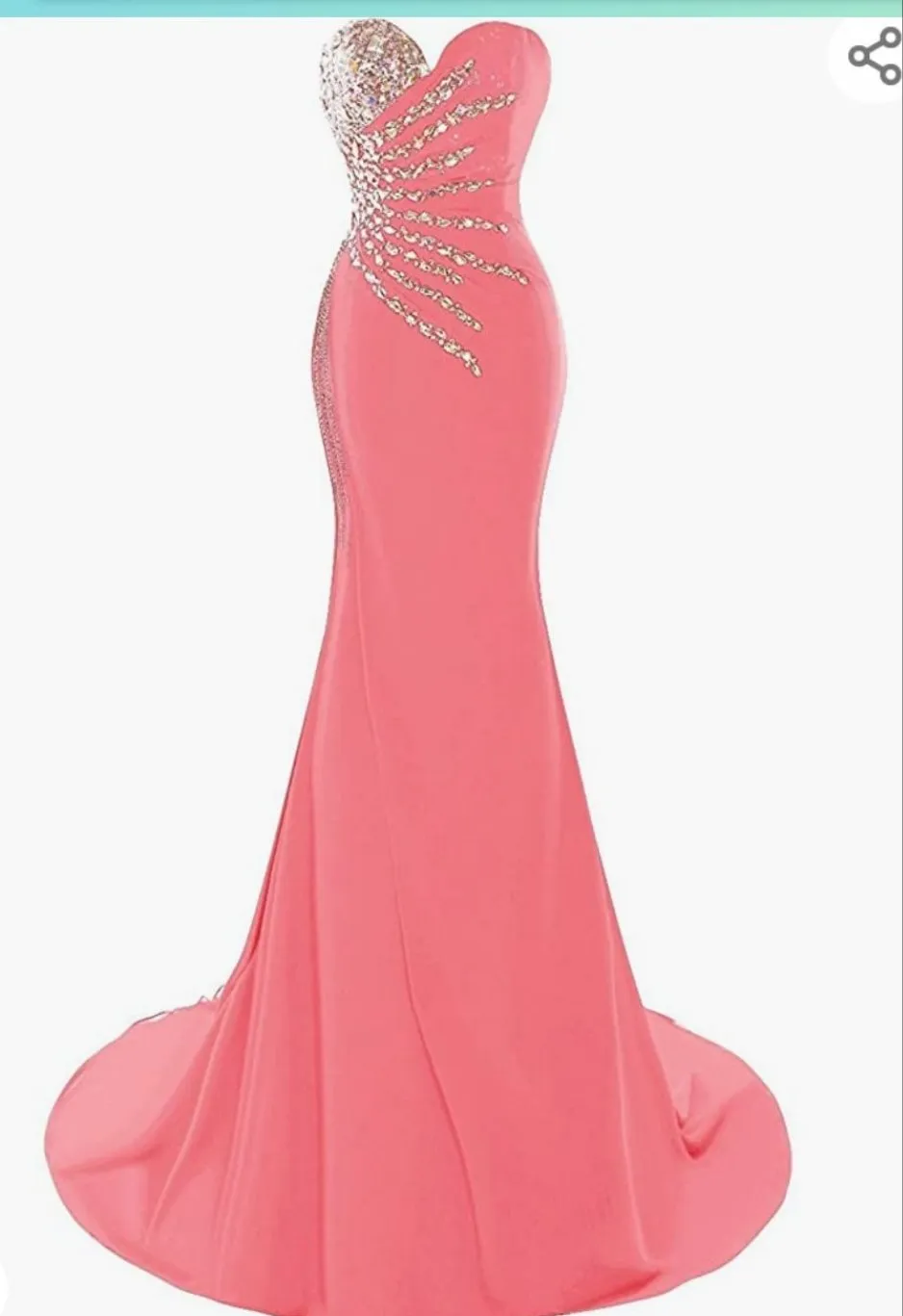 Sequin Mermaid Evening /prom Gown