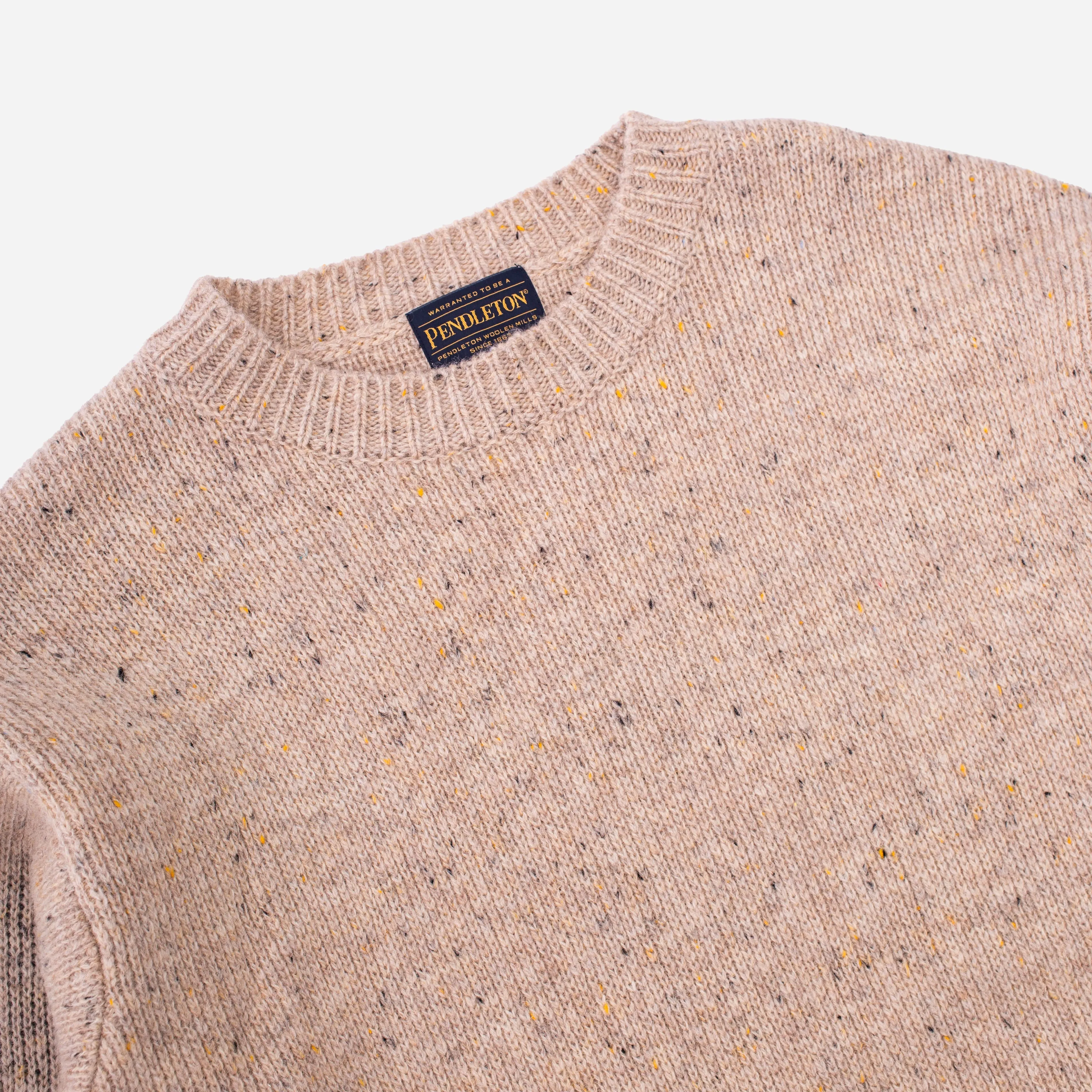 SHETLAND KNITTED SWEATER - IVORY HARDING STAR