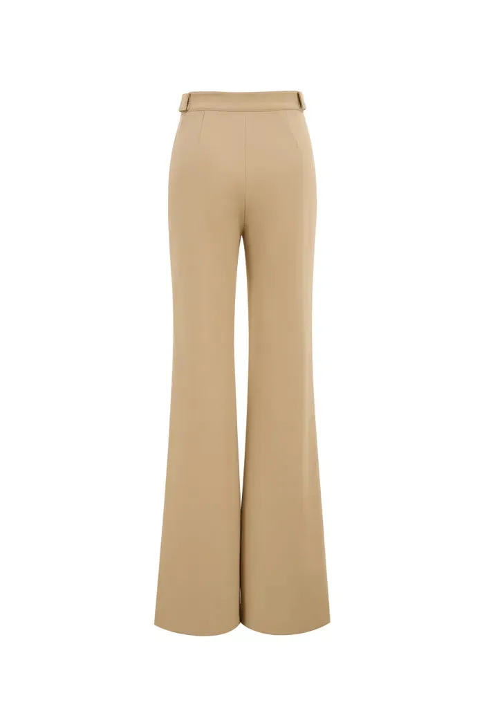 Ski Casual Flared Pants in Four-Way Stretch Fabric