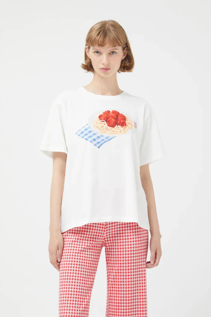 Spaghetti Short Sleeve T-shirt