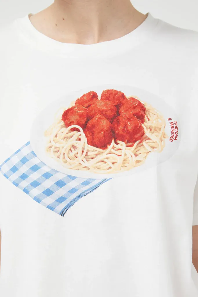 Spaghetti Short Sleeve T-shirt