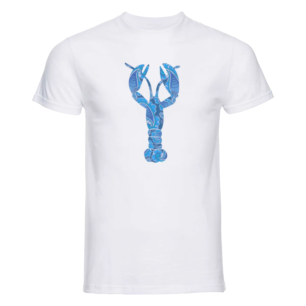 T-Shirt Big Blue Lobster Pink