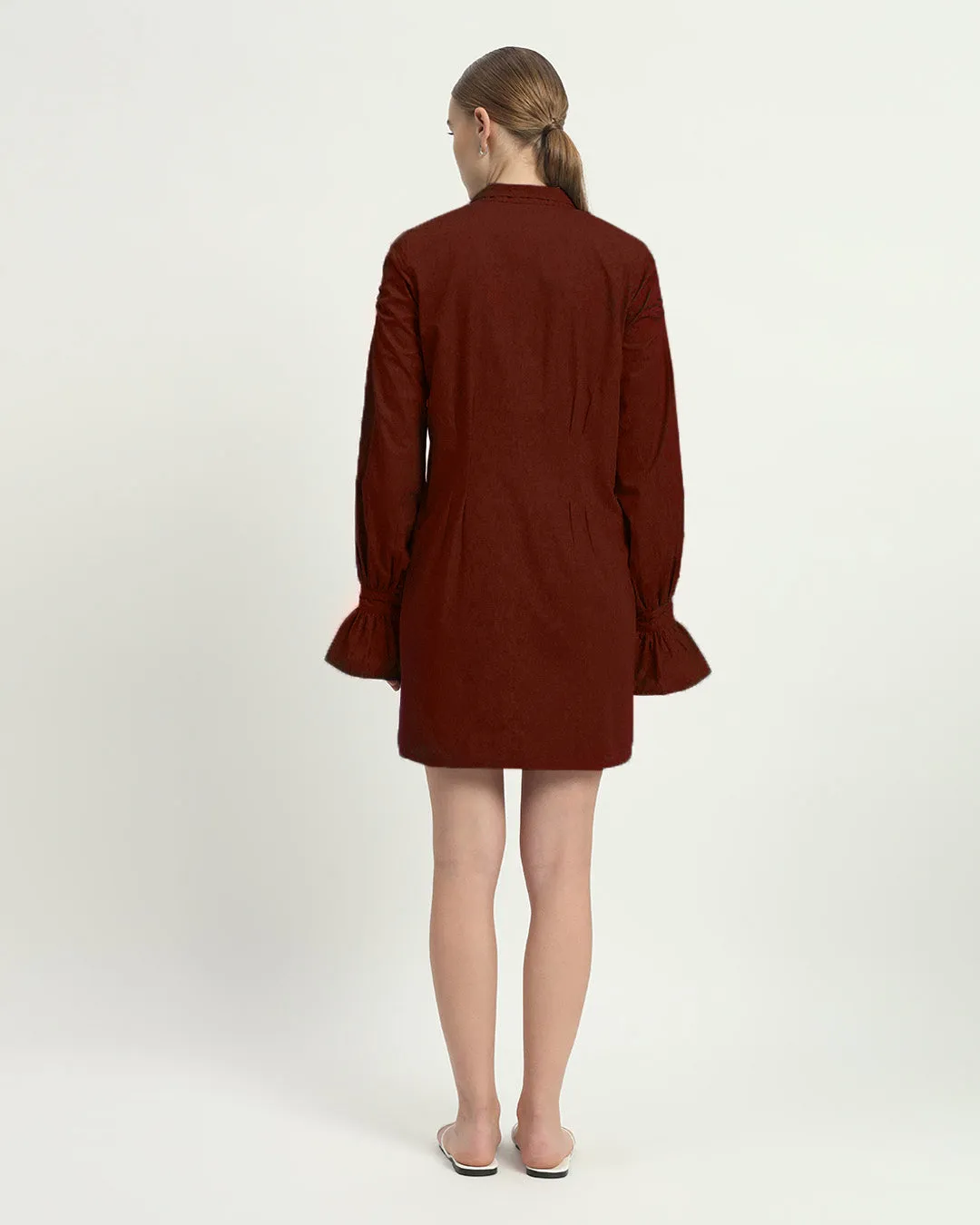 The Sedona Rouge Cotton Dress