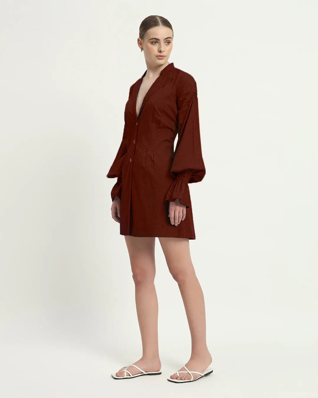 The Sedona Rouge Cotton Dress