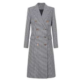 Thousand Island Plaid Coat