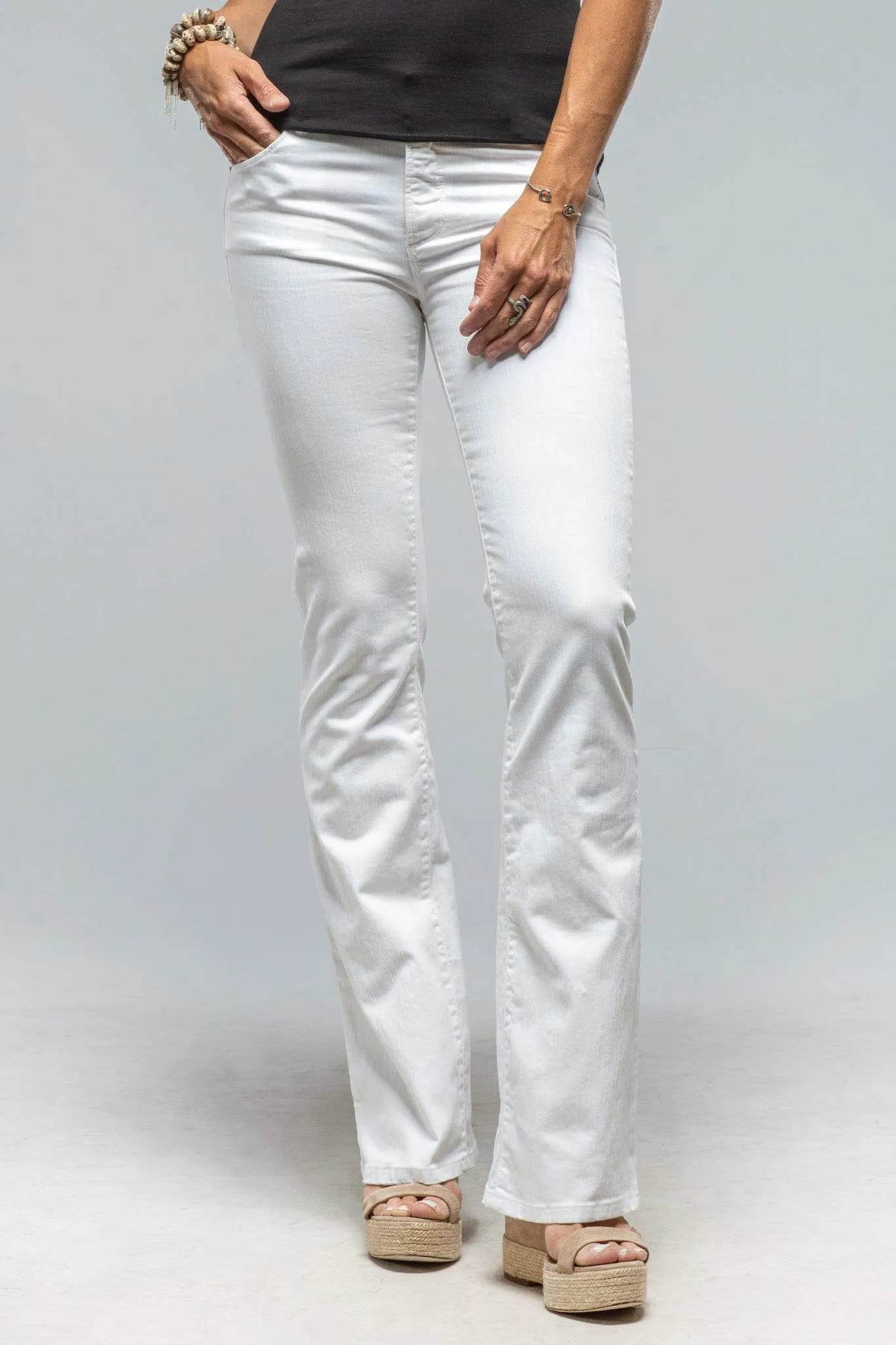 Tommy Flare Jeans In White