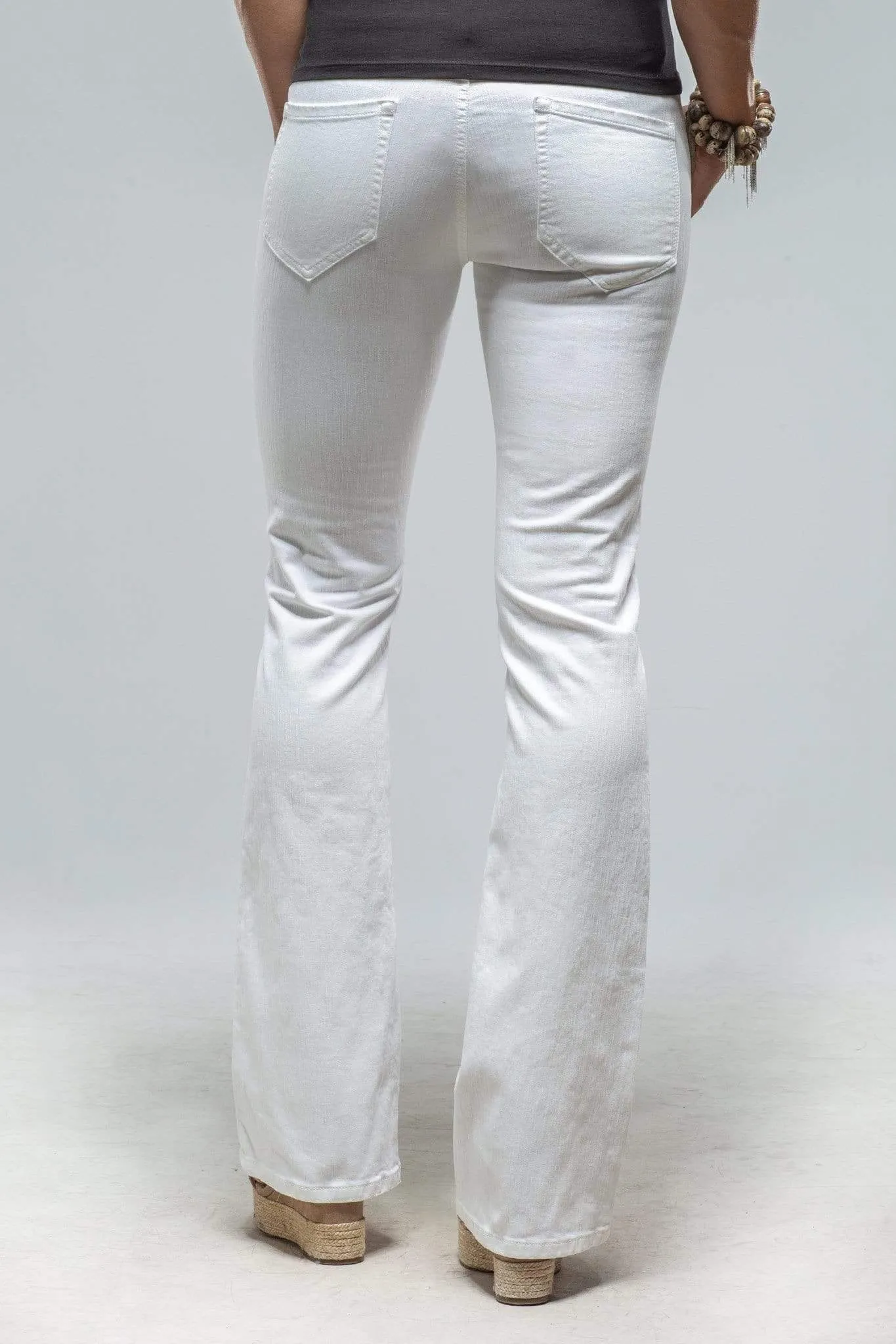 Tommy Flare Jeans In White