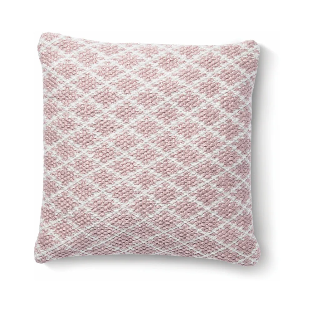 Trellis Cushion Rose