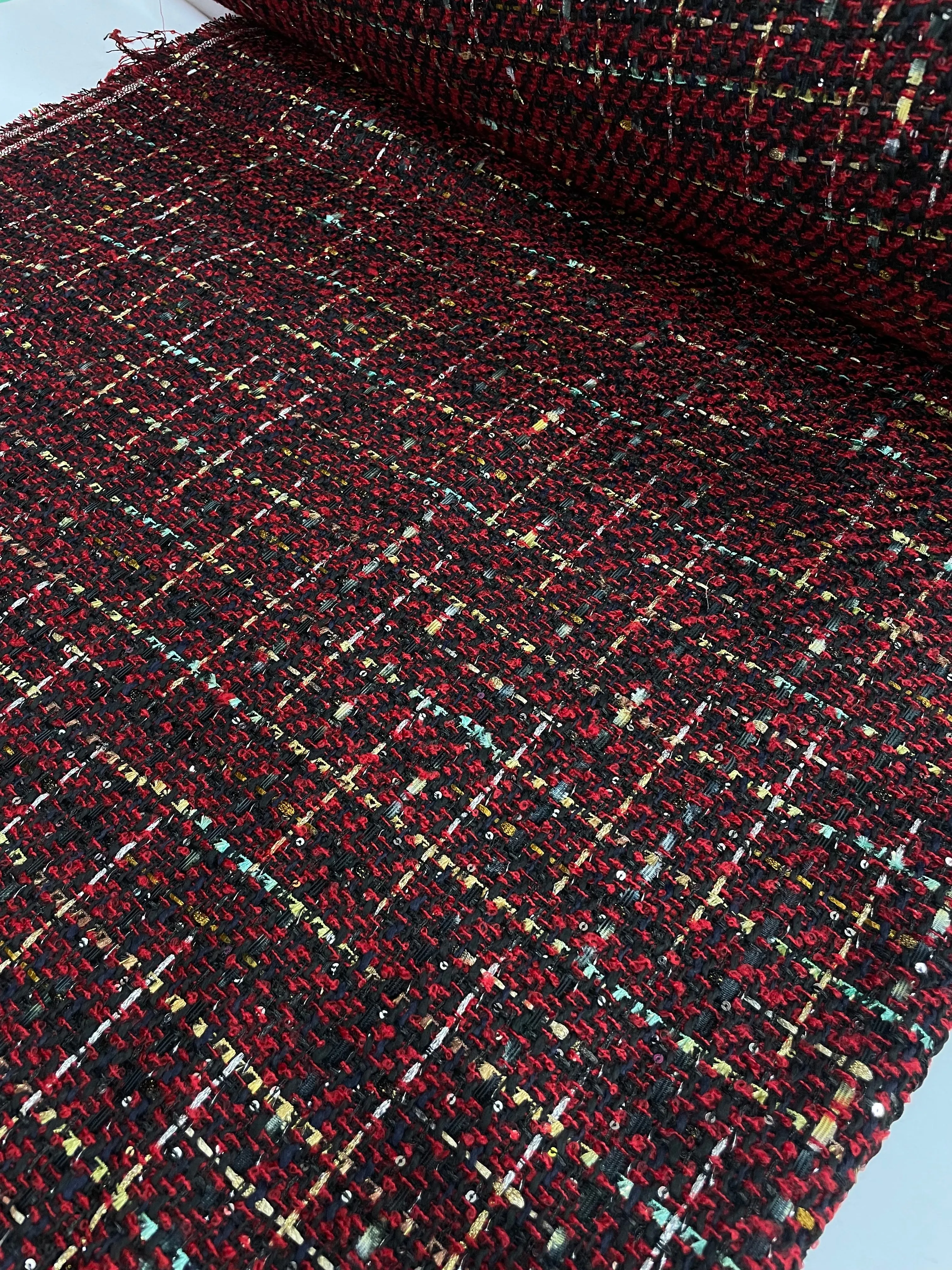 Tweed Special - Red Multi