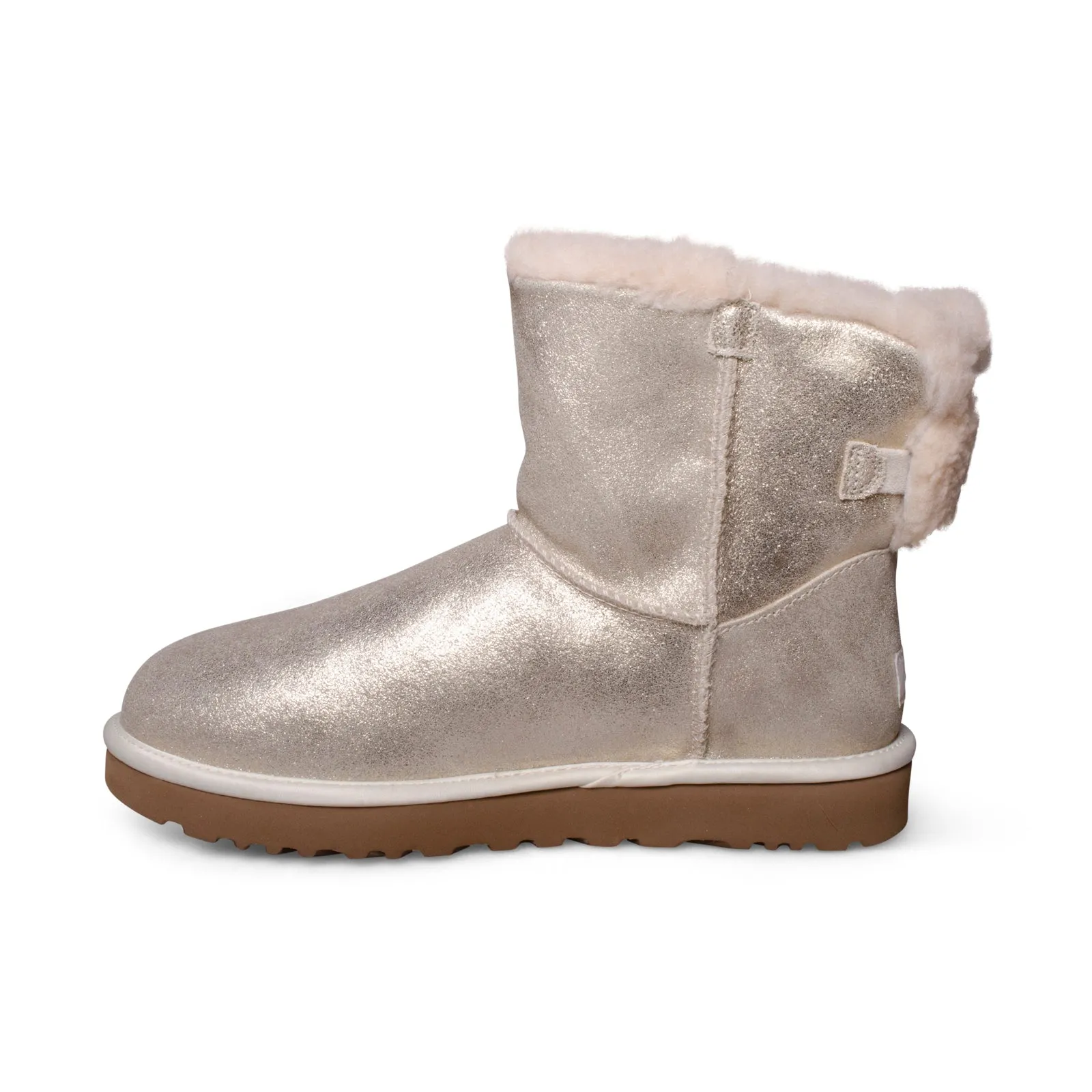 UGG Arielle Sparkle Platinum Gold Boots - Women's