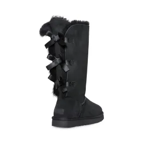 UGG Bailey Bow Tall II Black Boots - Women's