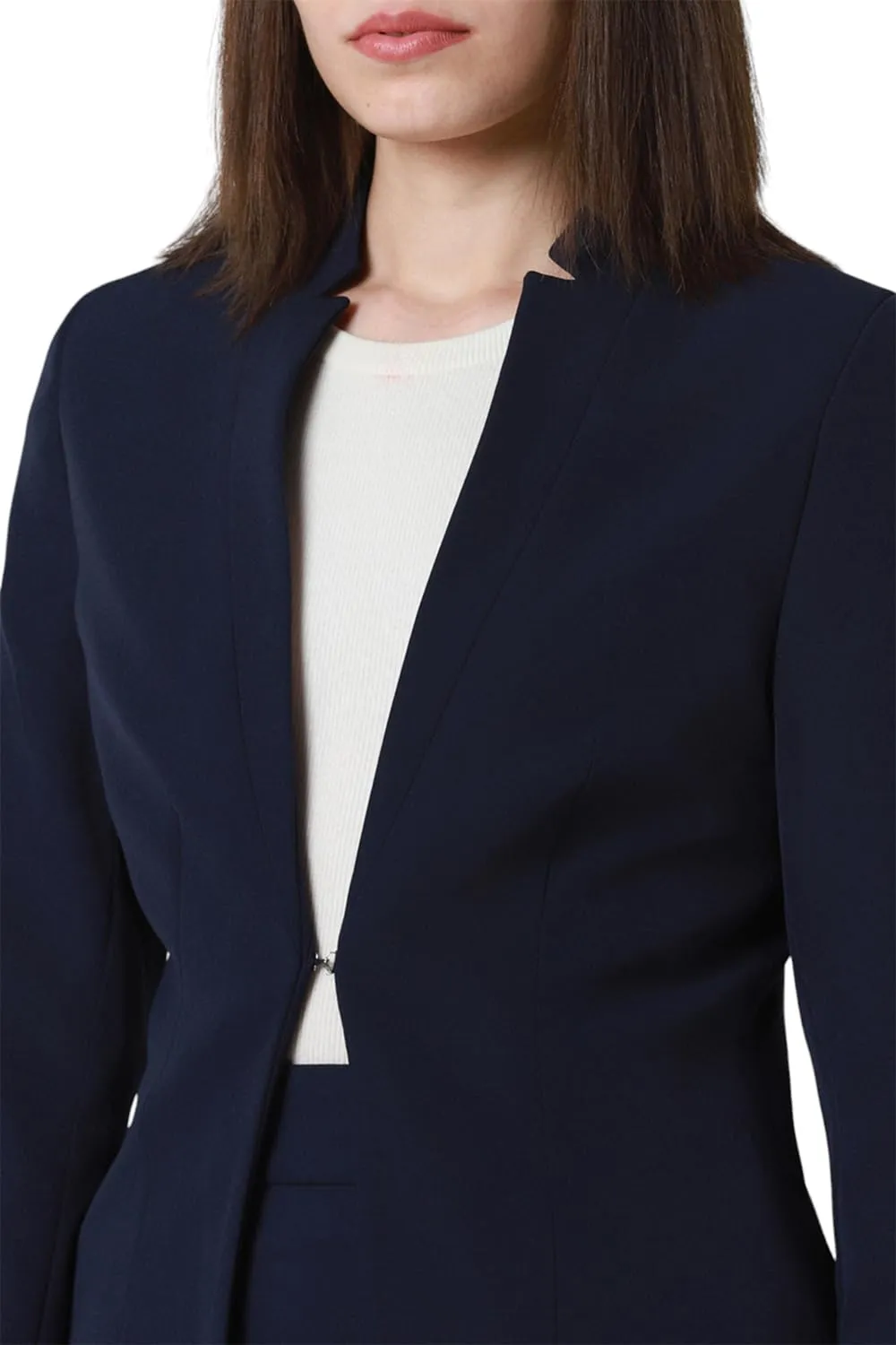 Van Heusen Women's Blazer (VWBZCRGB293131_Navy_L