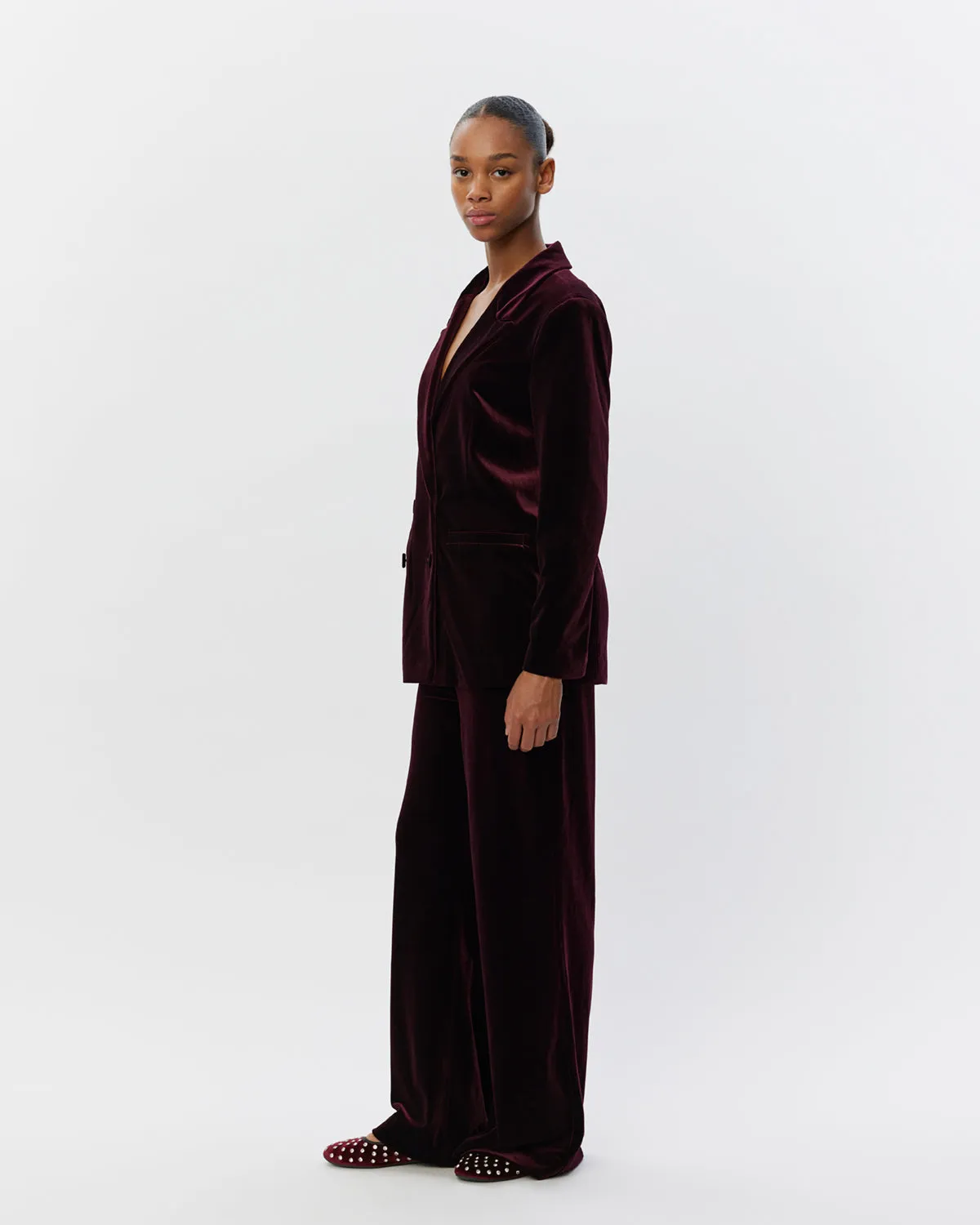 VIVIANSW BLAZER - Burgundy