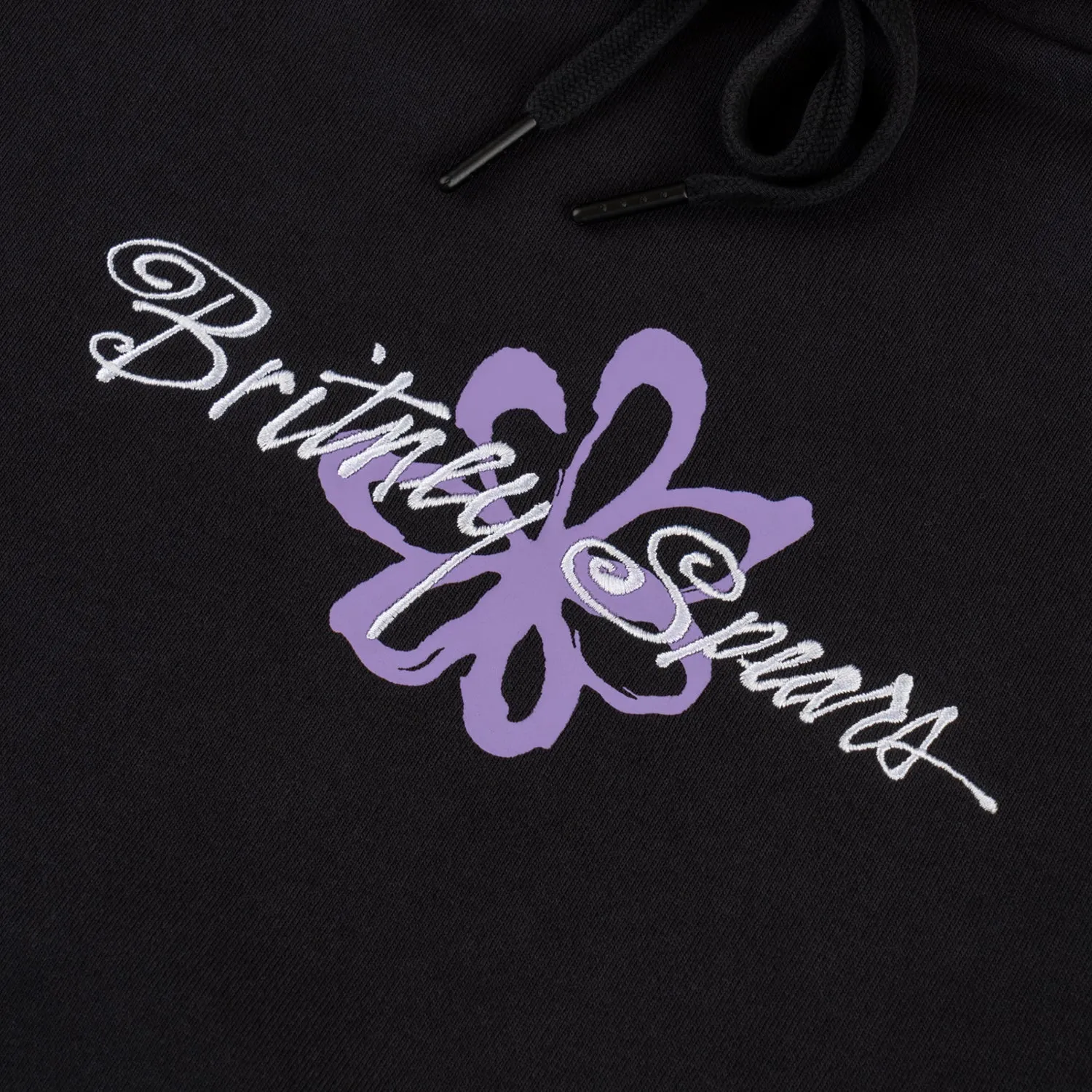 Welcome x Britney Spears Flower Hoodie Black