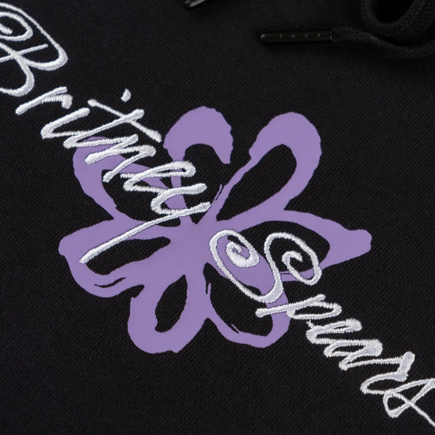 Welcome x Britney Spears Flower Hoodie Black