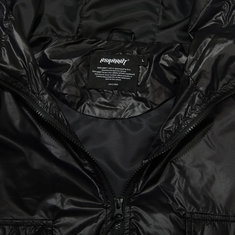 WIND 4POCKET HOODED JACKET BLACK