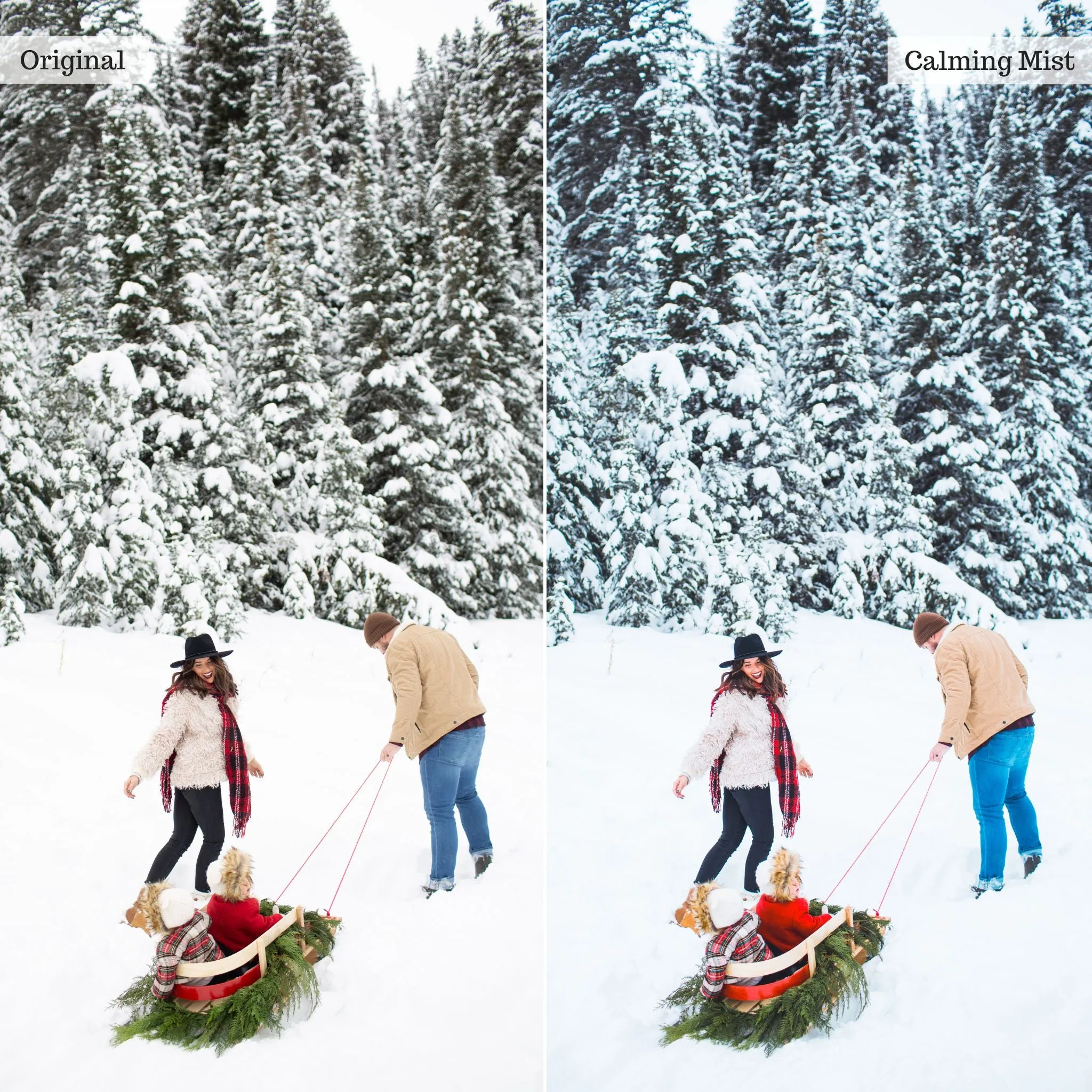 Winter Lightroom Presets for Mobile & Desktop