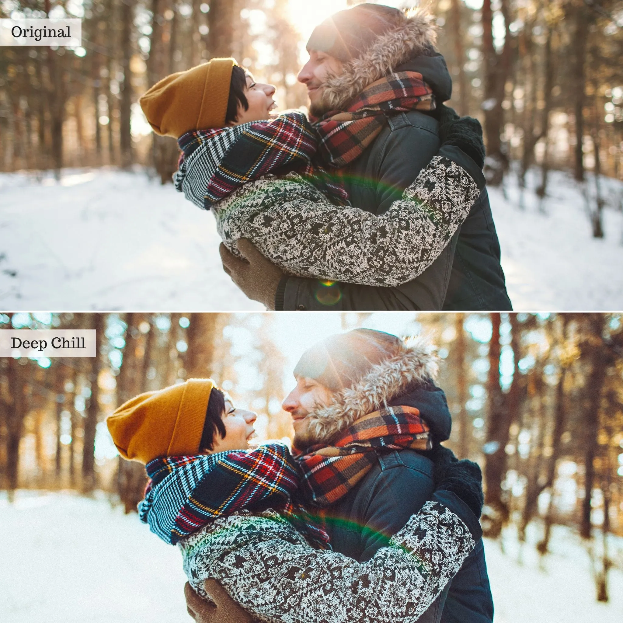 Winter Lightroom Presets for Mobile & Desktop