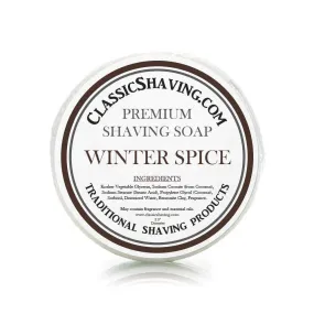 Winter Spice Scent - Classic Shaving Mug Soap - 2.5" Regular Size