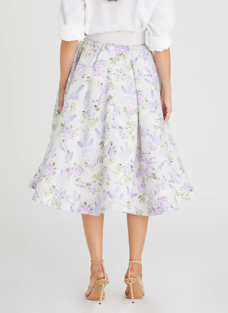 Wisteria Katherine Midi Skirt