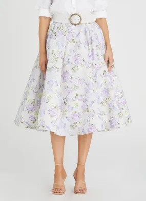 Wisteria Katherine Midi Skirt