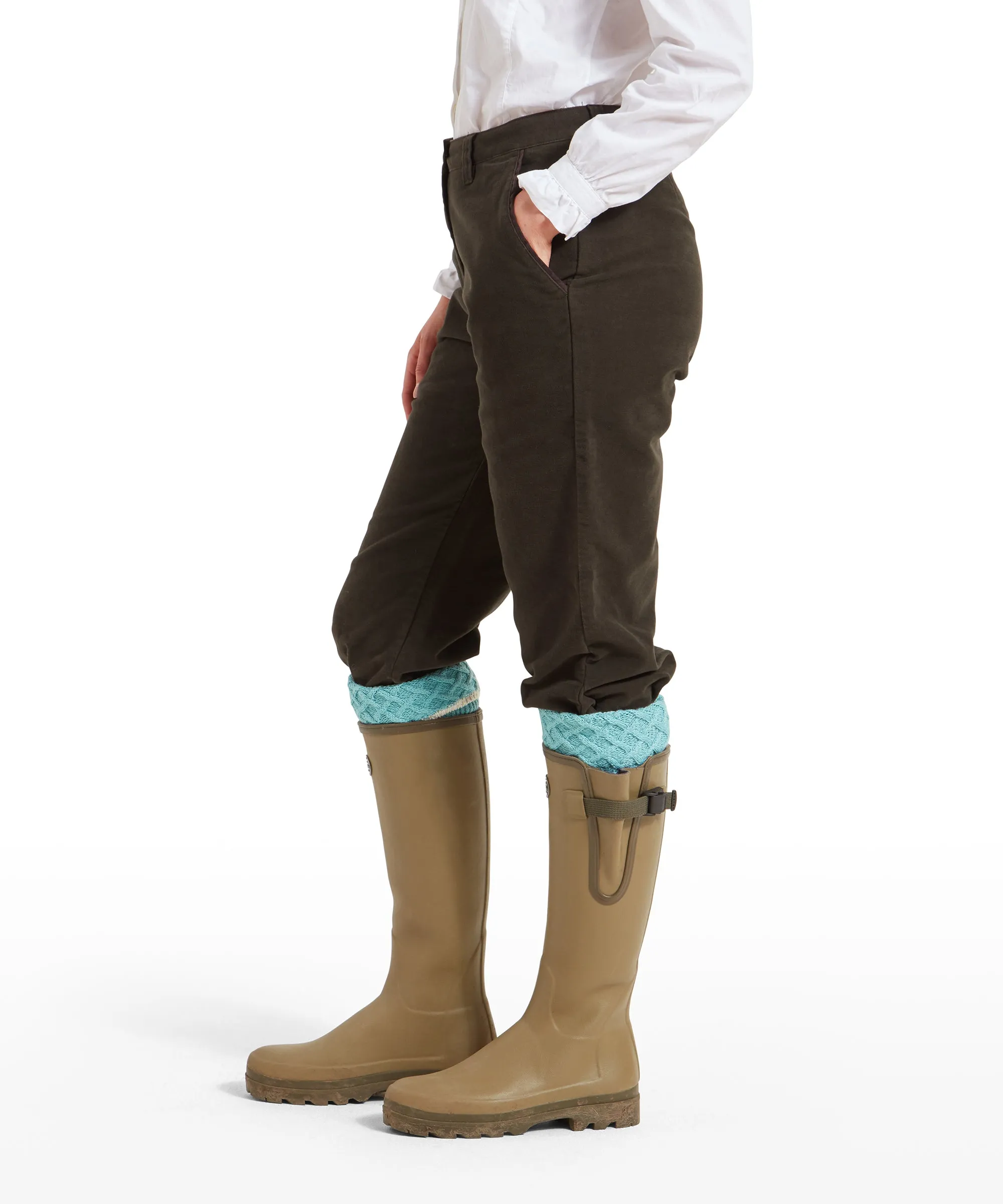 Women's Moleskin Breeks - Forest