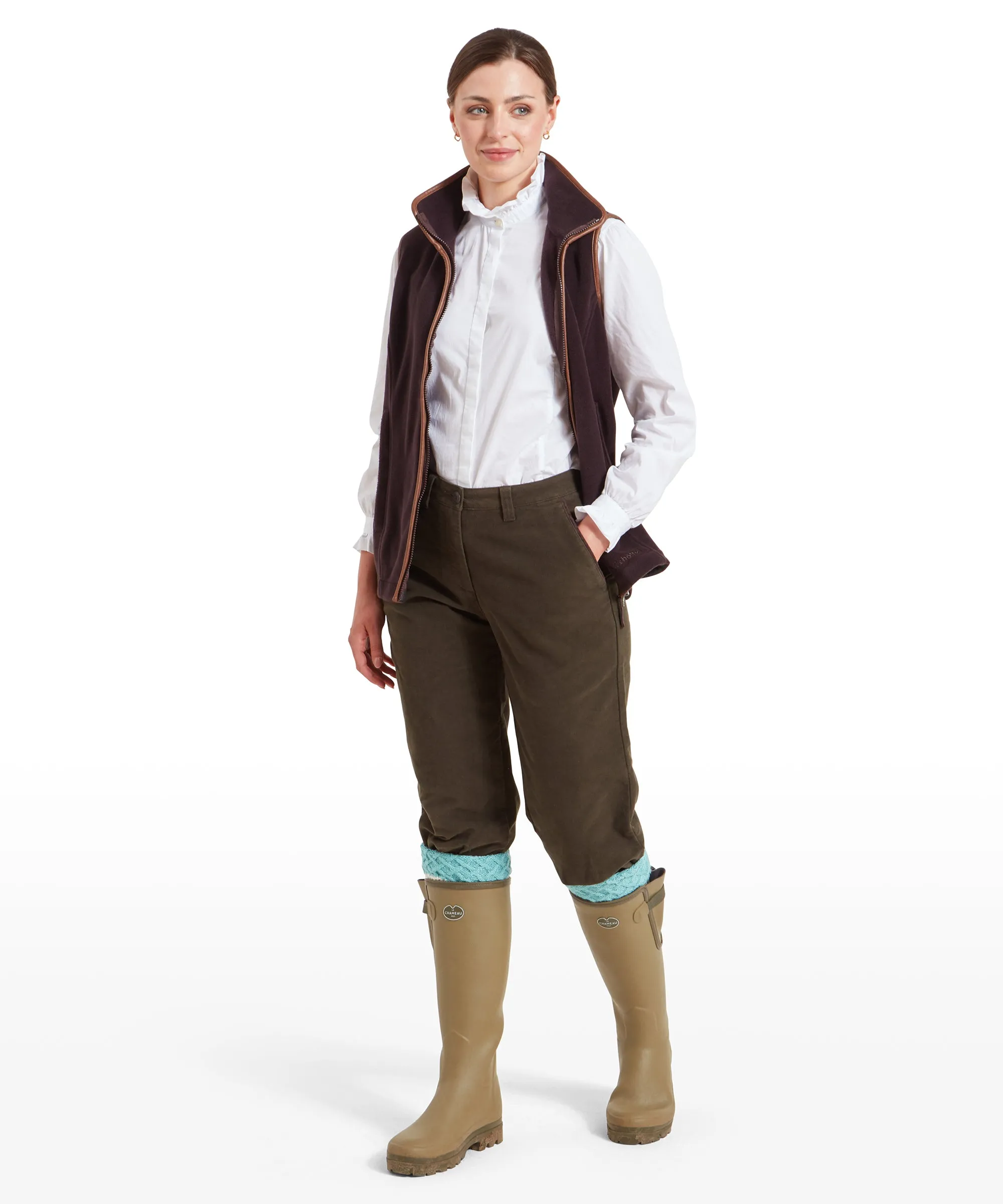 Women's Moleskin Breeks - Forest