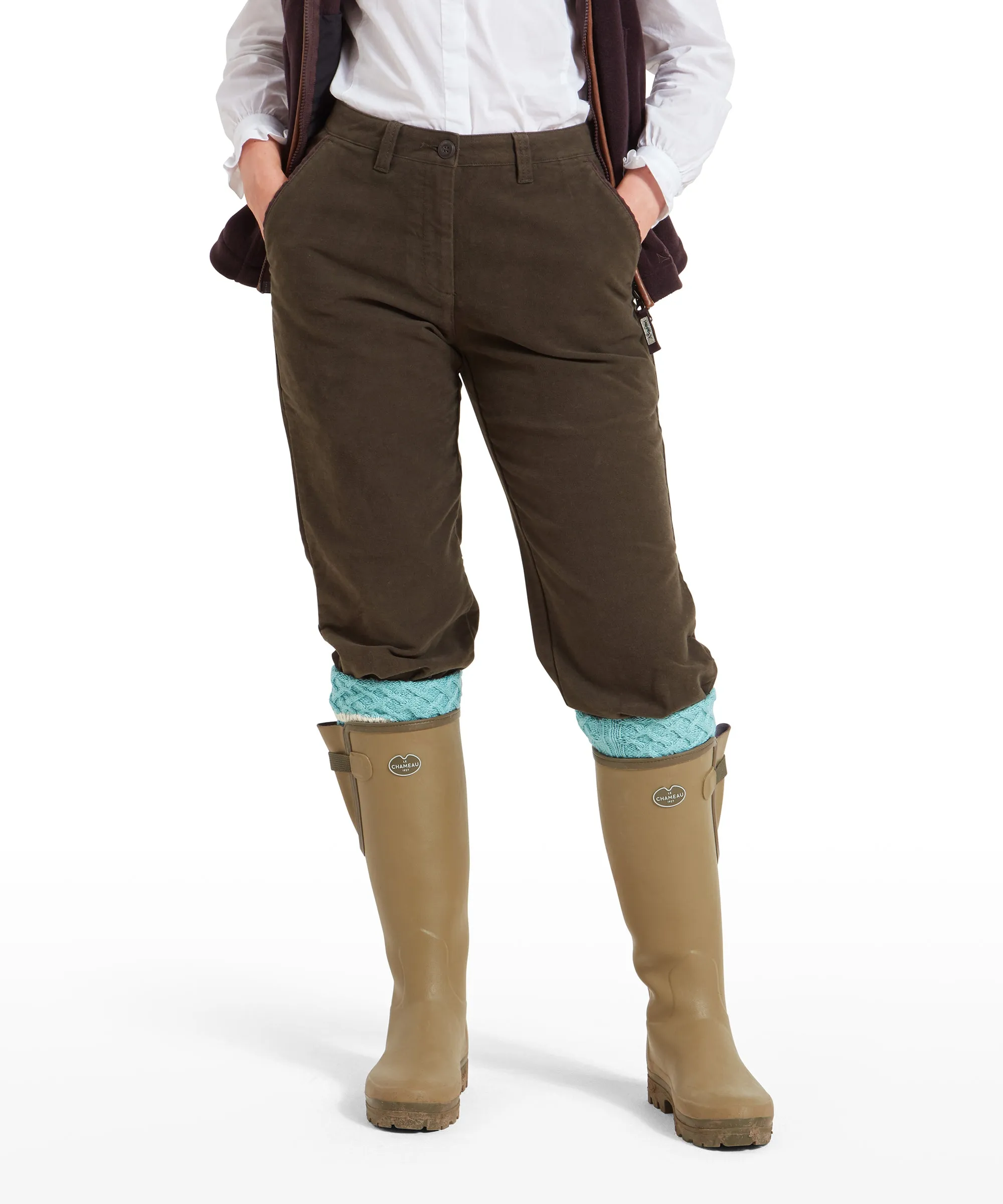 Women's Moleskin Breeks - Forest